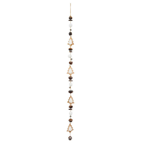 Girlande Pappelholz & Tanne 138 cm