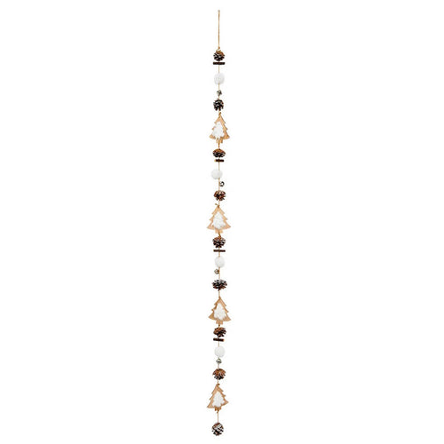 Girlande Pappelholz & Tanne 138 cm