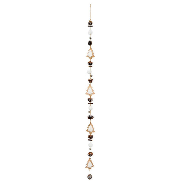 Girlande Pappelholz & Tanne 138 cm