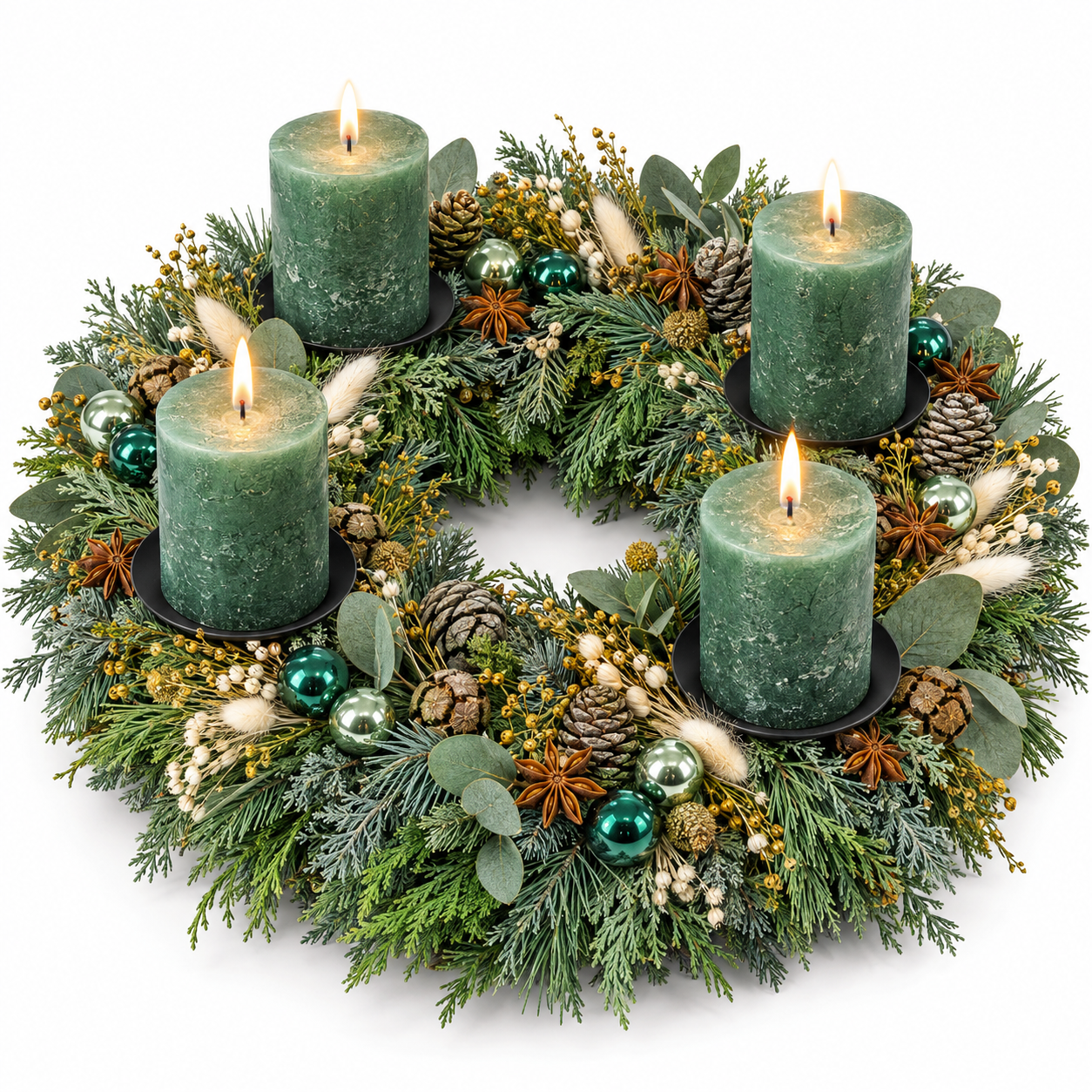 Adventskranz_Eucalyptus_Smaragd_Premium_blaeulich