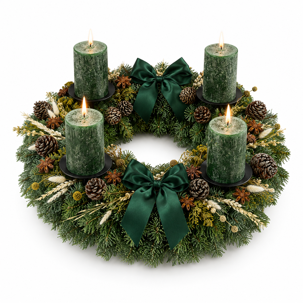 Adventskranz_gruen_Nobilis
