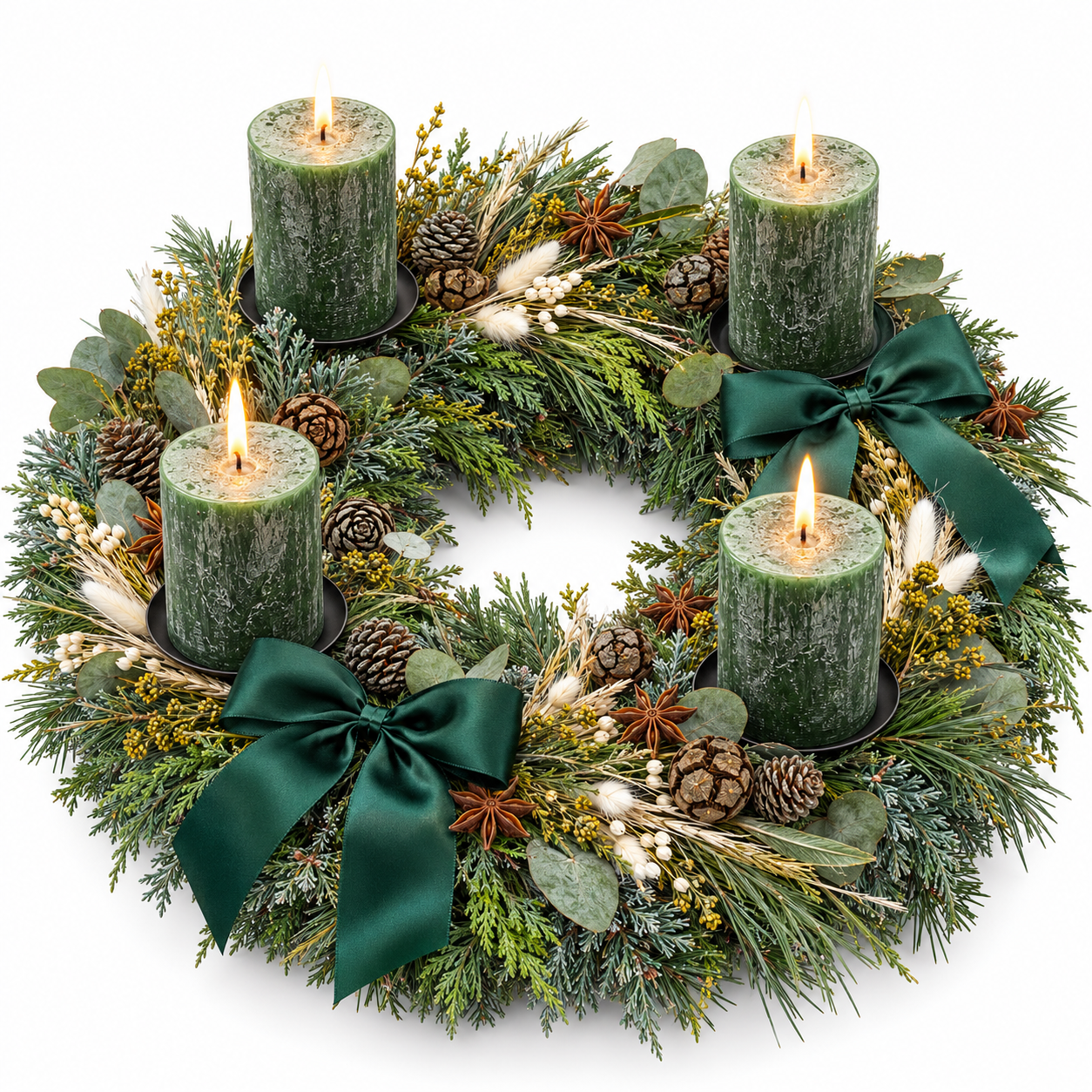 Adventskranz_gruen_Premium_blaeulich