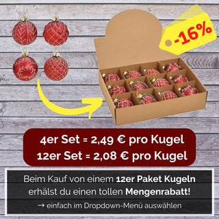 Mengenrabatt Kugeln