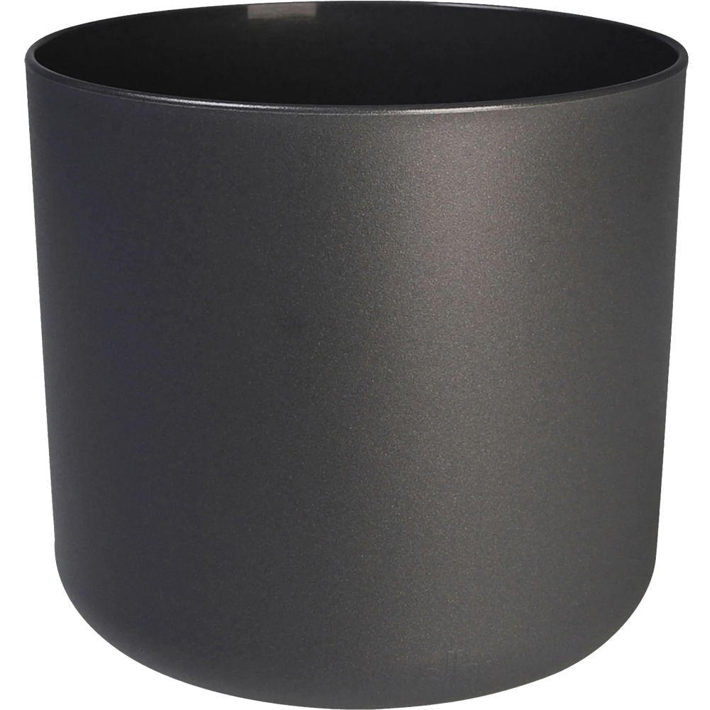 Übertopf Bruchfest Matt Anthrazit 30 cm