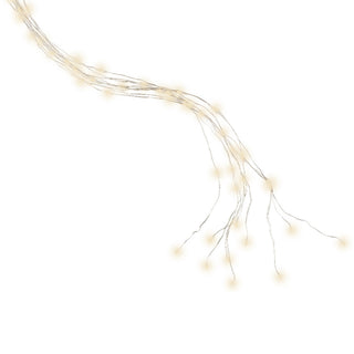 Lichtbündel 200 LEDs Warm Weiß Dauerbetrieb 200 cm