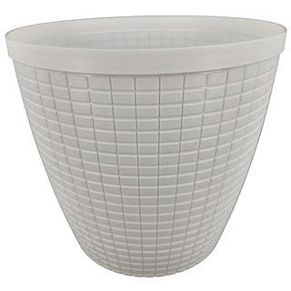 Übertopf Bruchfest Weiß Matt ⌀ 29 cm
